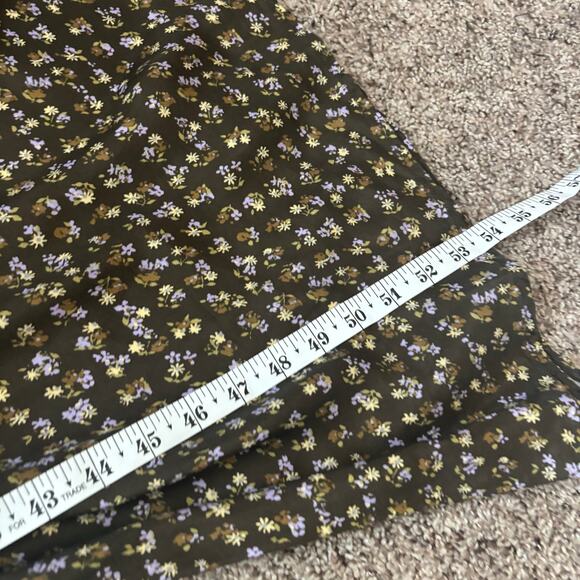 Madewell Women’s Wide V-Neck Midi Slip Dress Ditsy Floral Babydoll Soft Girl 8 - Picture 10 of 16